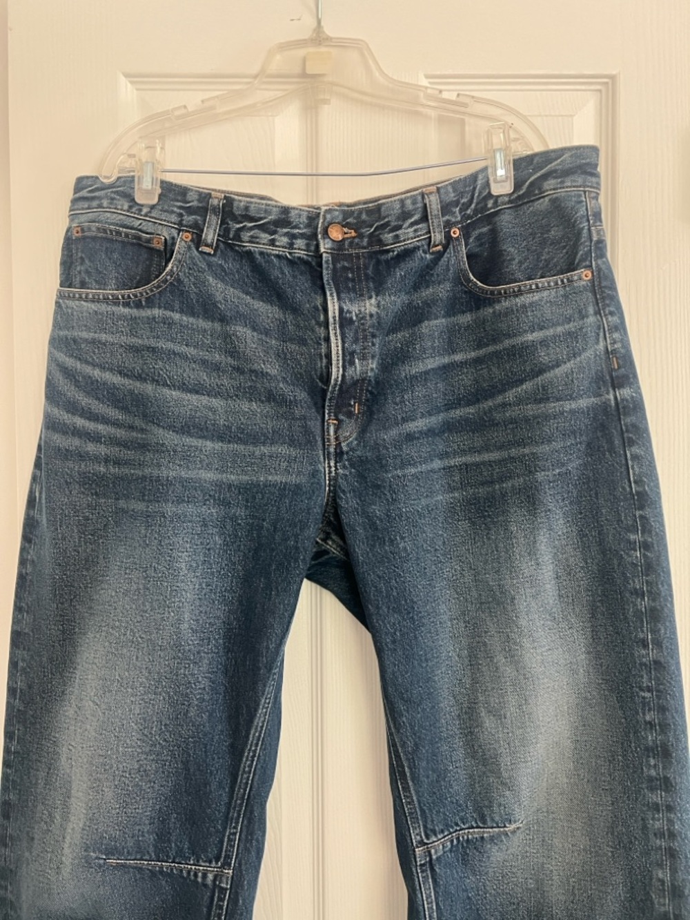 Madewell Women's Tall Darted Barrel-Leg Jeans in Danver Wash